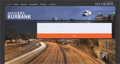Desktop Screenshot of burbank-movers.com